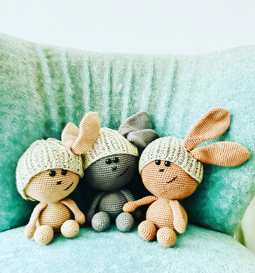 Häkelanleitung Hase Fritzi