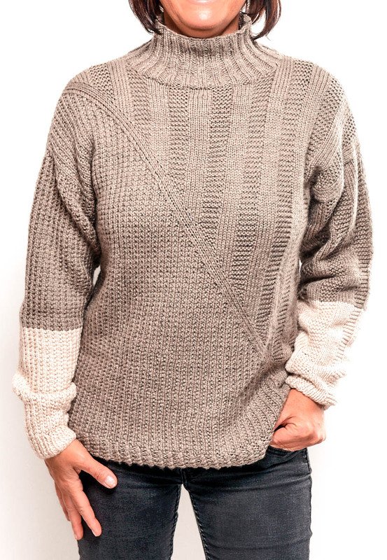 Chelsea - Pullover im Rippenmuster-Mix - Bild 2