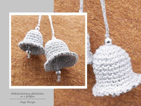 Häkelanleitung Glöckchen in 2 Größen