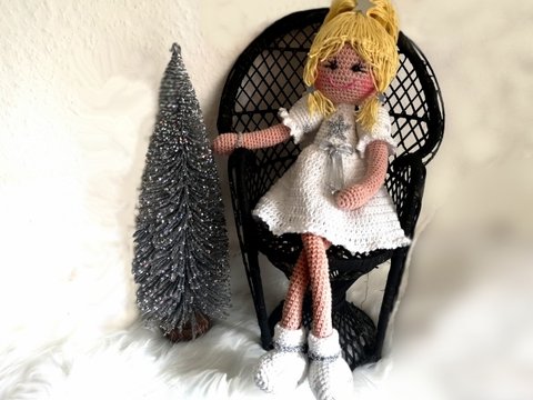 Häkelanleitung Kantenhocker Angie Engelchen