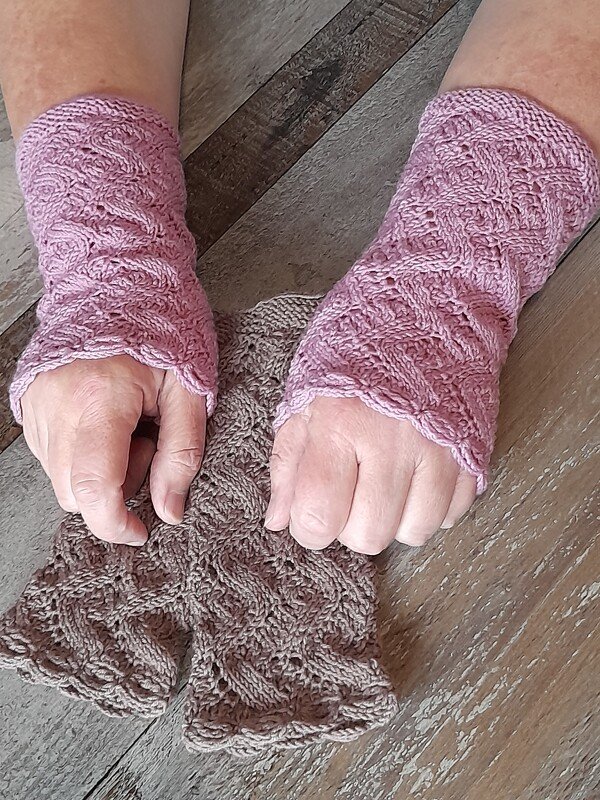 Strickanleitung - Armstulpen/Pulswärmer "Winter Dream" - Bild 4