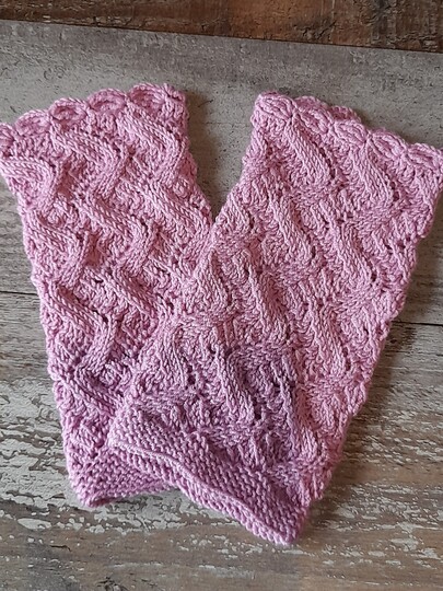 Strickanleitung - Armstulpen/Pulswärmer "Winter Dream"