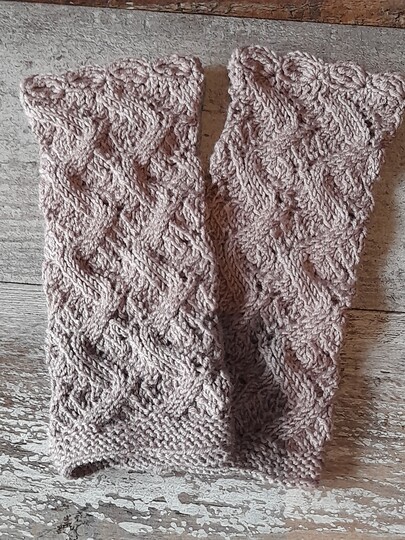 Strickanleitung - Armstulpen/Pulswärmer "Winter Dream"
