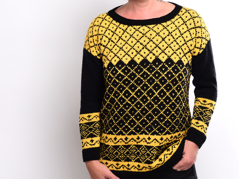 Fair Isle-Pullover "Krista"
