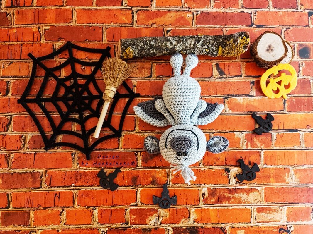 Fledermaus -- Häkelanleitung von Haekelkeks®