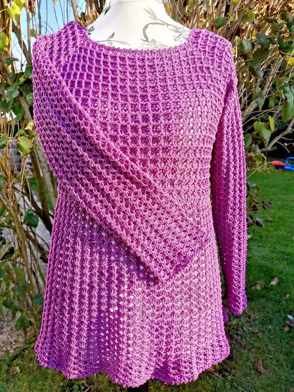 Winter Friendship - Pulli/Tunika/Kleid häkeln im RVO für alle Damengrößen - Bild 5