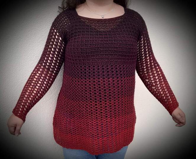 Winter Friendship - Pulli/Tunika/Kleid häkeln im RVO für alle Damengrößen