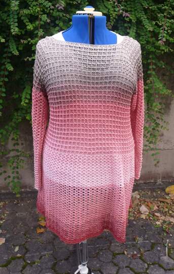 Winter Friendship - Pulli/Tunika/Kleid häkeln im RVO für alle Damengrößen