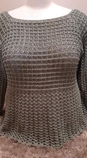 Winter Friendship - Pulli/Tunika/Kleid häkeln im RVO für alle Damengrößen