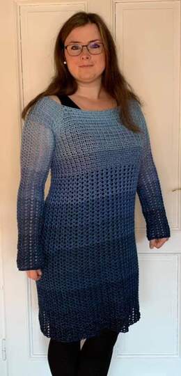 Winter Friendship - Pulli/Tunika/Kleid häkeln im RVO für alle Damengrößen