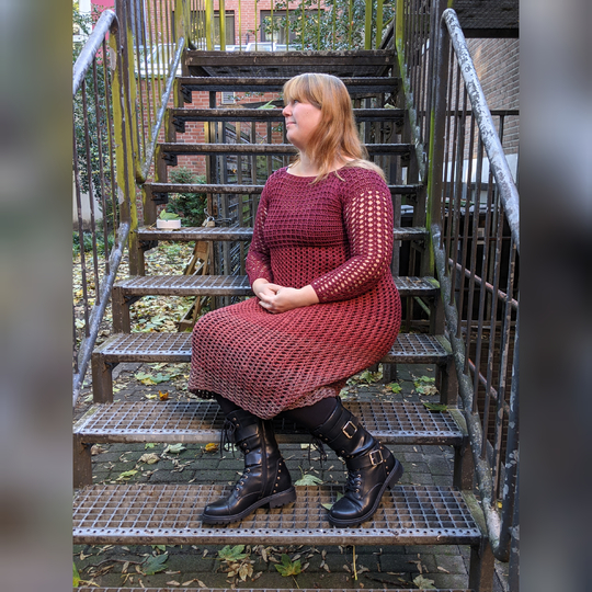 Winter Friendship - Pulli/Tunika/Kleid häkeln im RVO für alle Damengrößen