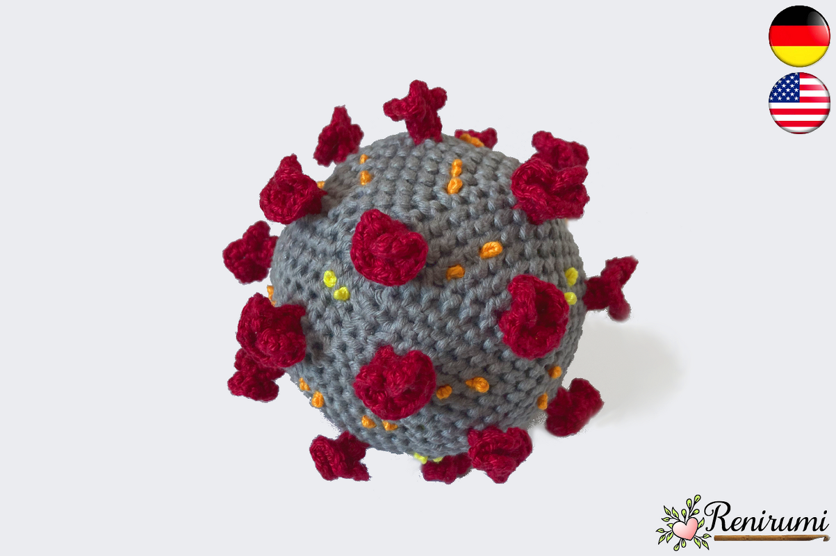 Häkelanleitung Virus