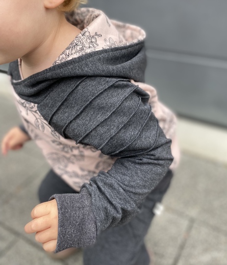 lovely hoodie 50-158 Kapuzenpullover Schnittmuster Pulli Kinderschnitt