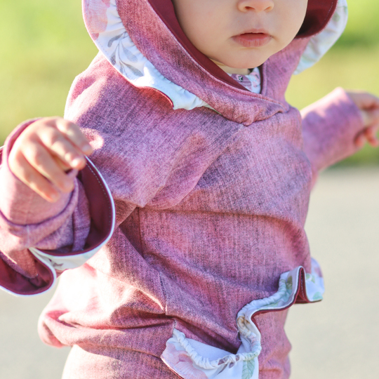 lovely hoodie 50-158 Kapuzenpullover Schnittmuster Pulli Kinderschnitt