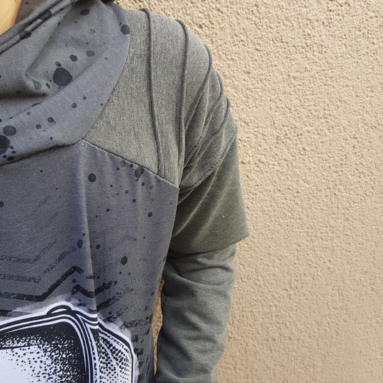 lovely hoodie 50-158 Kapuzenpullover Schnittmuster Pulli Kinderschnitt