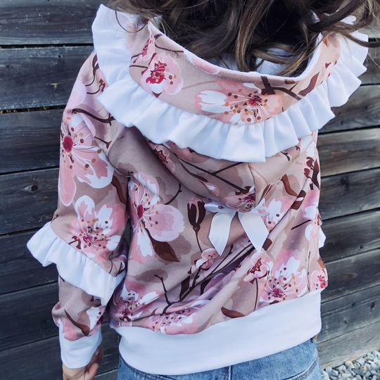 lovely hoodie 50-158 Kapuzenpullover Schnittmuster Pulli Kinderschnitt