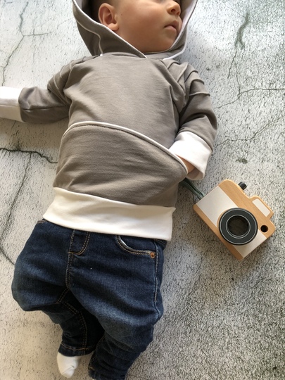 lovely hoodie 50-158 Kapuzenpullover Schnittmuster Pulli Kinderschnitt