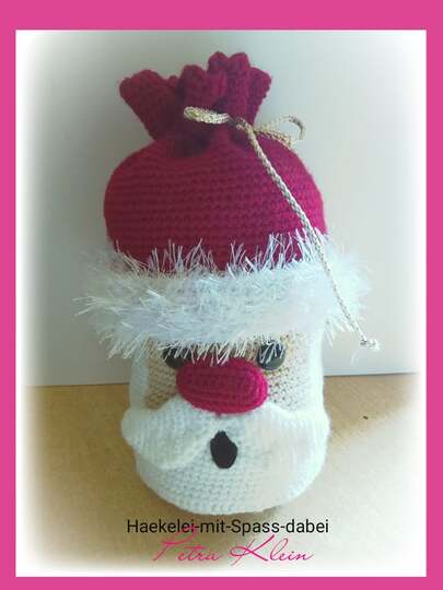 Häkelanleitung / Amigurumi / Geschenkesäckchen Nikolaus