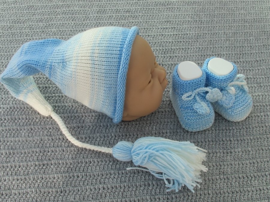Strickanleitung Babyset Gr. 50 2-teilig