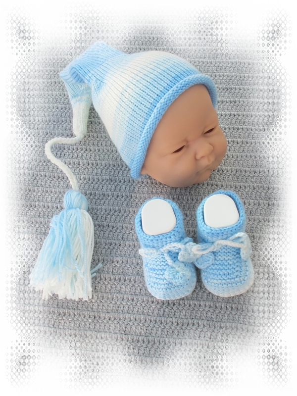 Strickanleitung Babyset Gr. 50 2-teilig