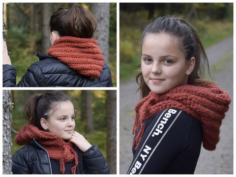 - RUNA - Kapuzenschal für alle Größen schnell häkeln