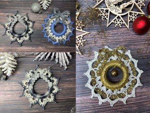 Weihnachts-Ornamente - Baumschmuck, Deko, Geschenkanhänger