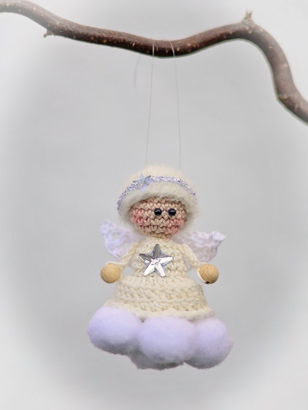 kleiner Engel auf Wolke Schutzengel Mobile - Bild 2