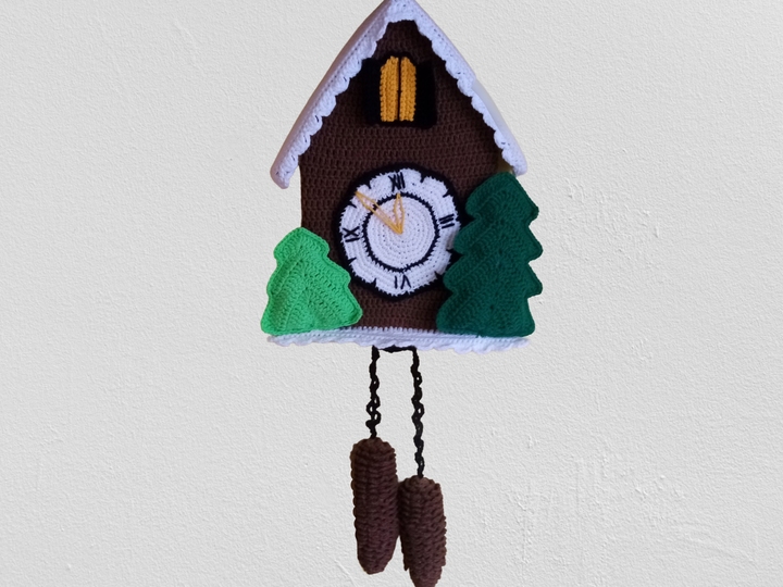 Kuckucksuhr. Häkelanleitung