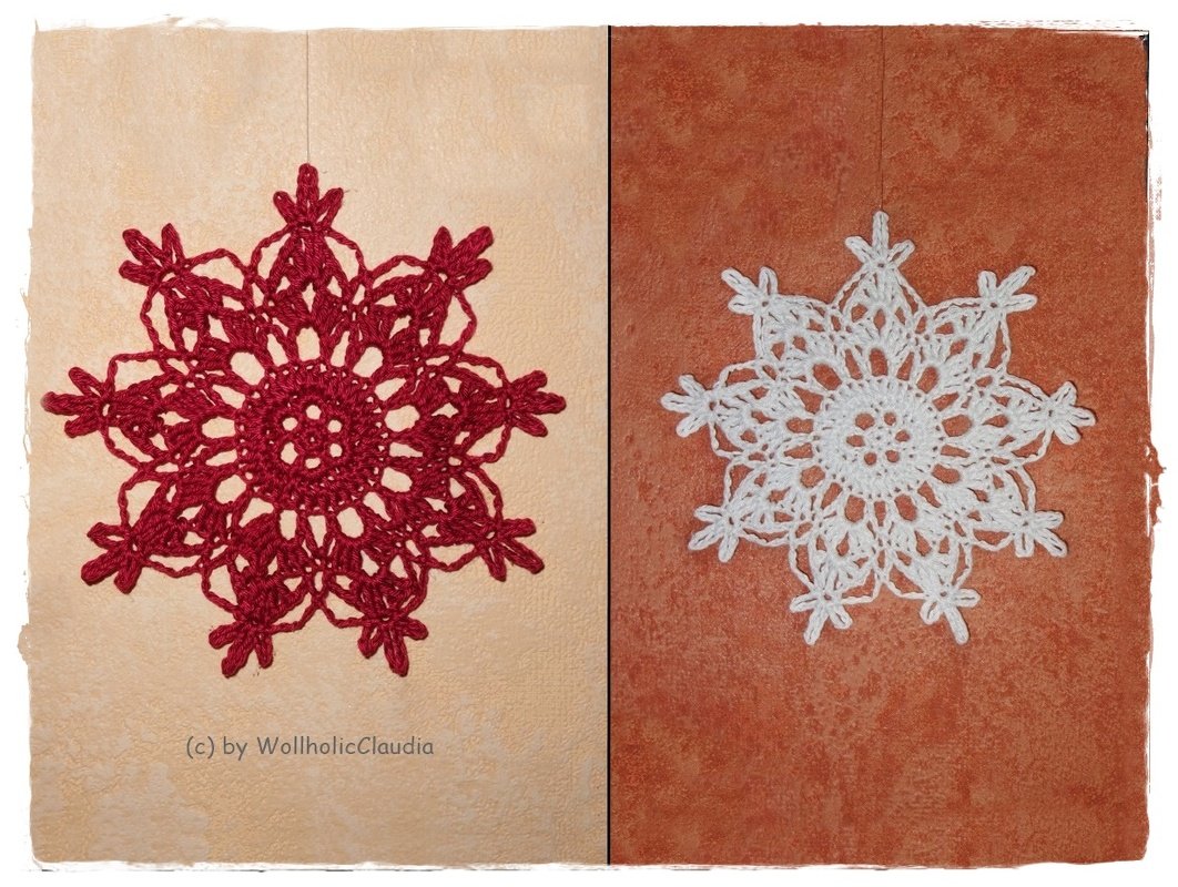 Häkelanleitung LED Teelichthalter + Stern 2021 - Bild 2