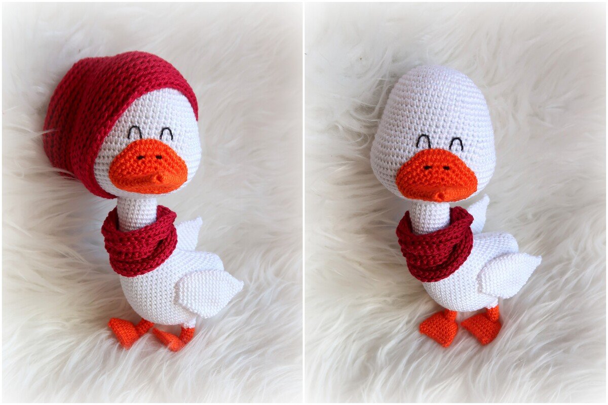 Grinse(weihnachts)gans von LaCritza