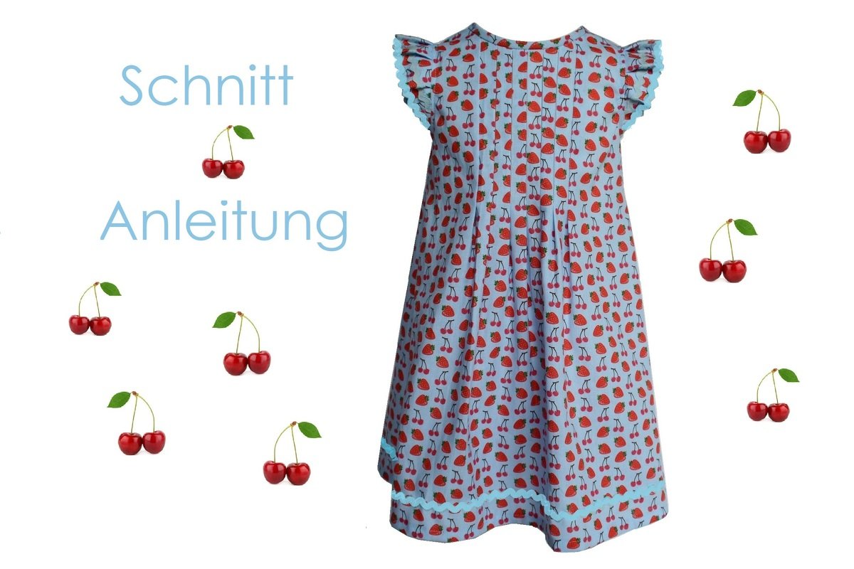 Schnittmuster + Nähanleitung Kleid Greta Gr. 68 - 128