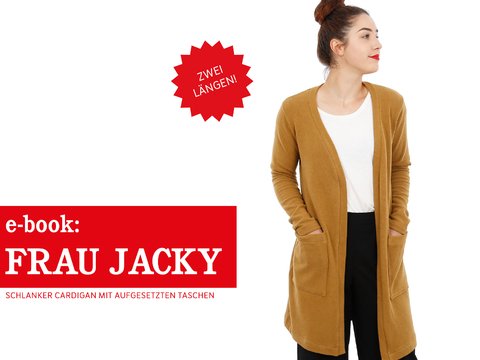 FRAU JACKY • Cardigan mit aufgesetzten Taschen, e-book