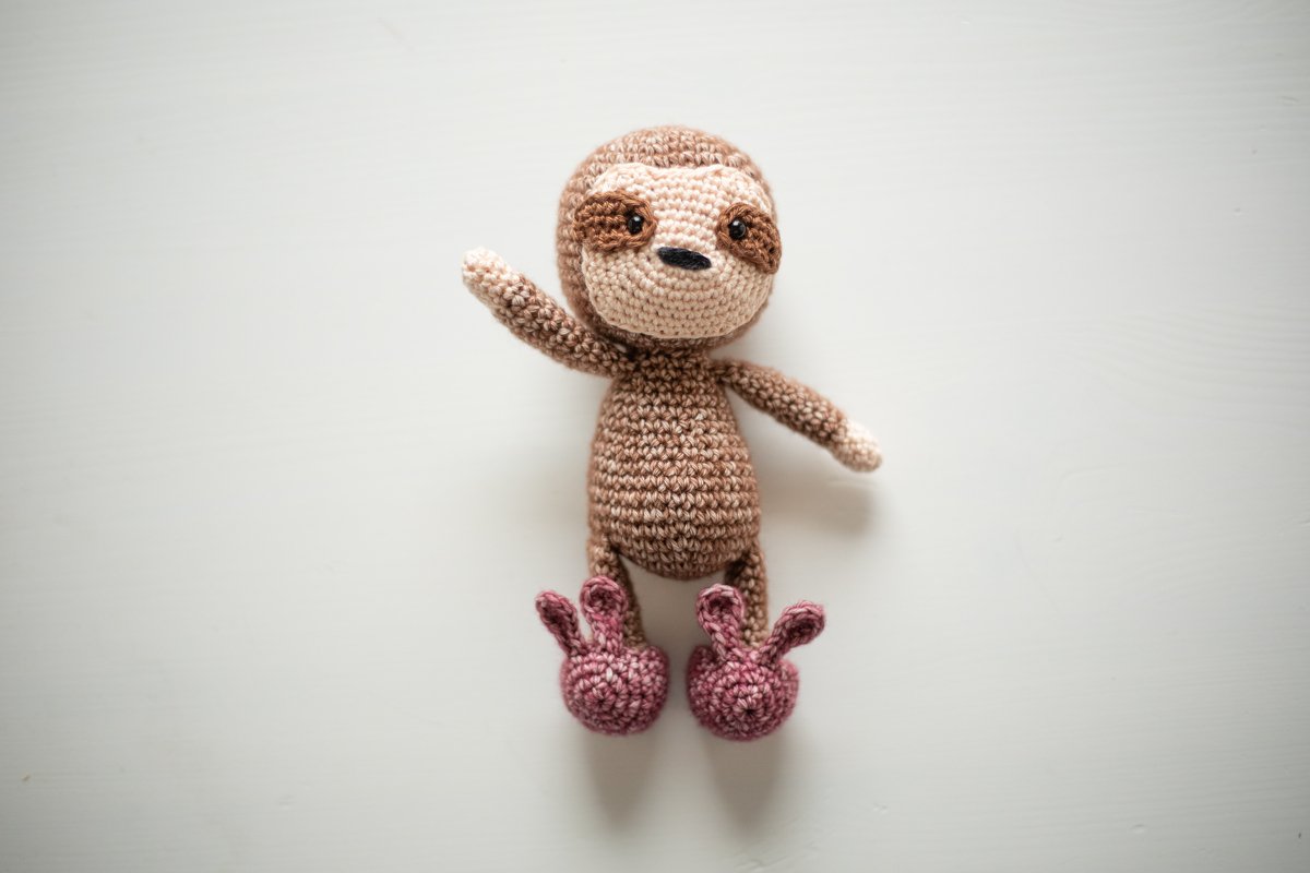 Anleitung Fiete Faultier - Bild 6