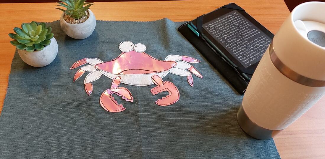 Vorlage Applikation Mr Krabbe