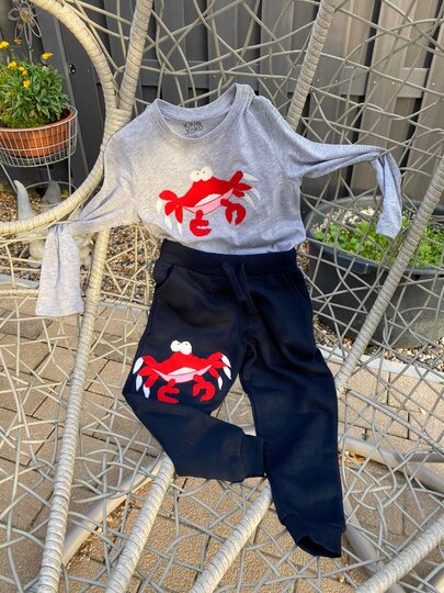 Vorlage Applikation Mr Krabbe