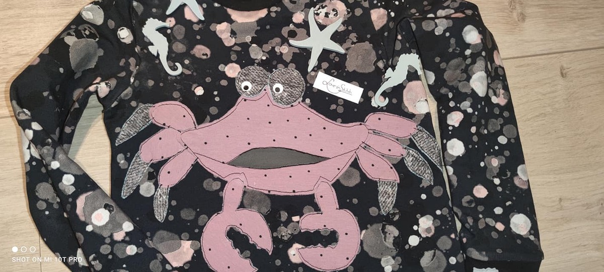 Vorlage Applikation Mr Krabbe