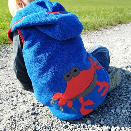 Vorlage Applikation Mr Krabbe