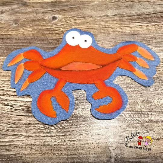 Vorlage Applikation Mr Krabbe