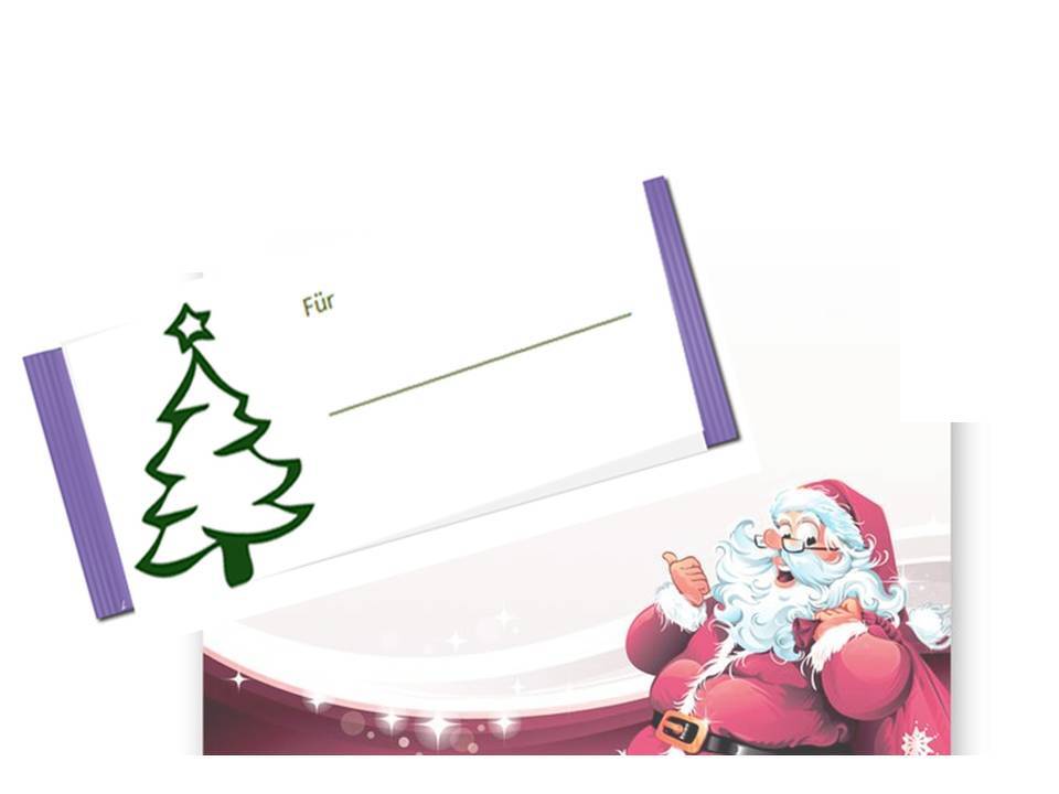 Schokoladentafel Ummantelung Papiervorlage