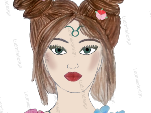 digital image file Zodiac taurus