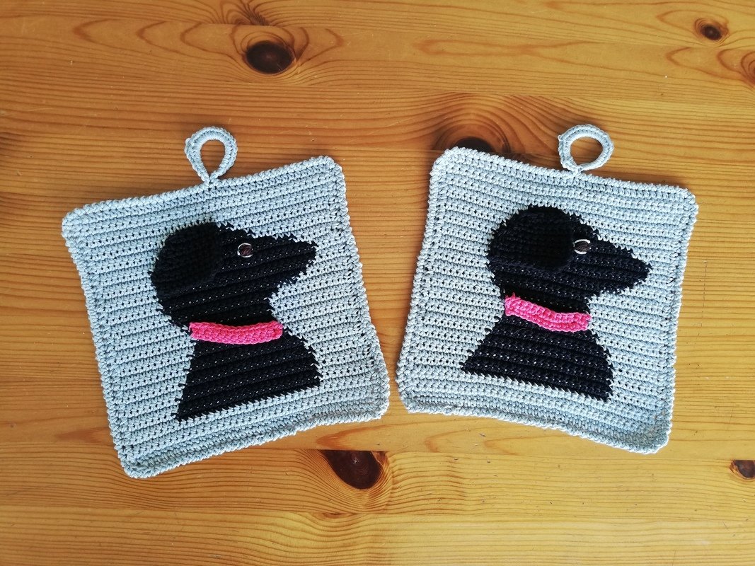 Anleitung Topflappen Buffy