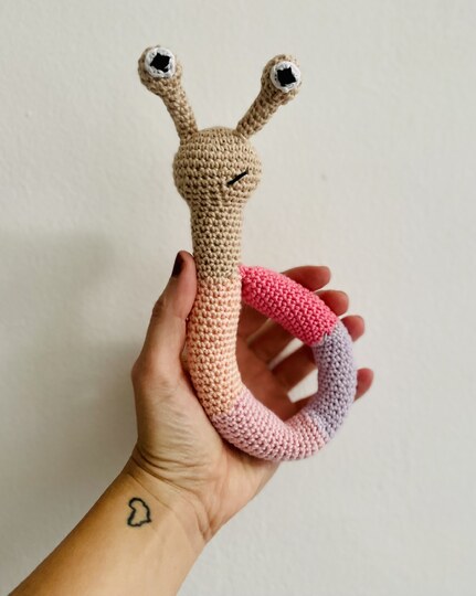 Häkelanleitung Schnecke Slaki