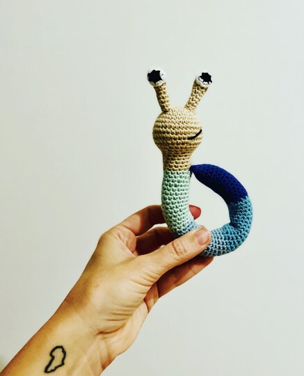 Häkelanleitung Schnecke Slaki