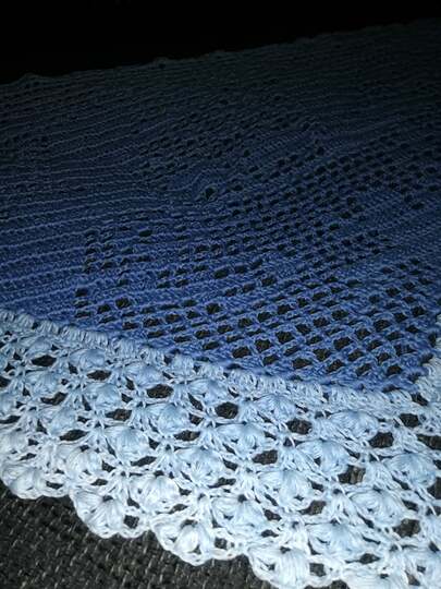 Häkelanleitung Motivtuch "Eule Scarlett"