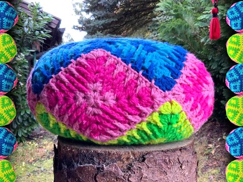 Großes Kissen "Shiva"