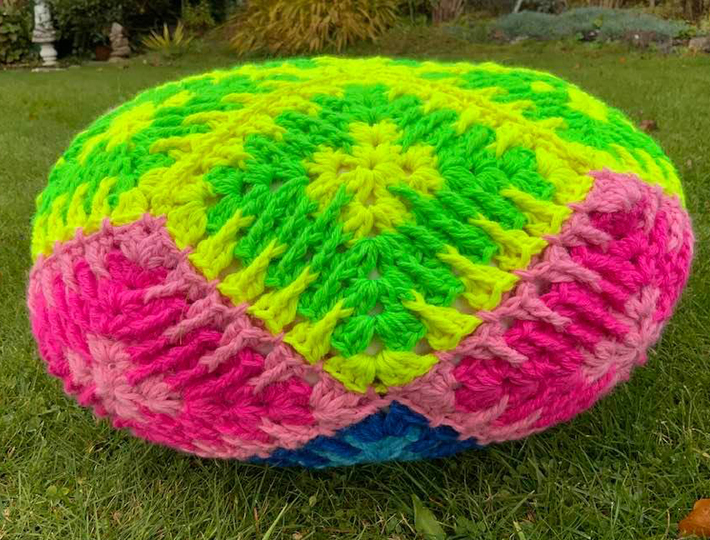 Großes Kissen "Shiva"