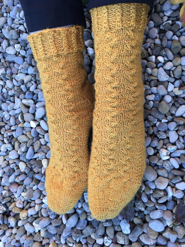 Anleitung Socken Criss stricken (ToeUp ToeDown) - Bild 4