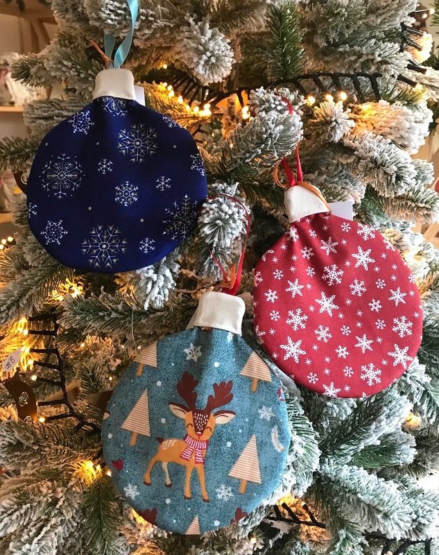 Anleitung Weihnachtskugel Geschenkverpackung