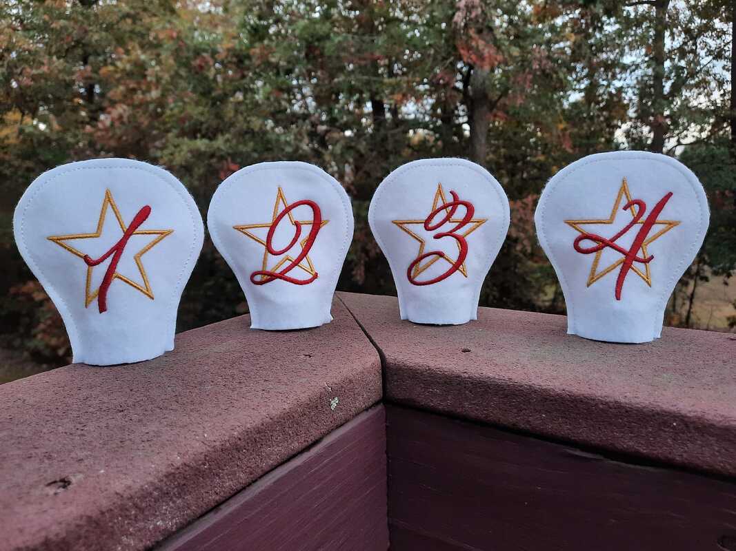 ITH LED Cover Adventszahlen mit Stern - Bild 3