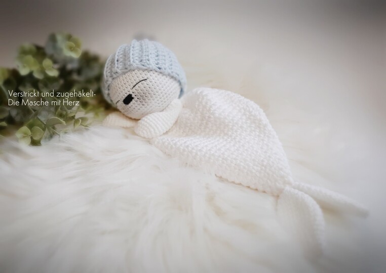 English pattern "Seal - Lovey", Baby blanket, Baby Lovey